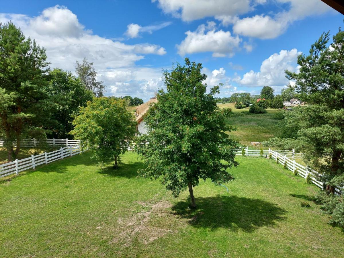 הוילה Czysta Greyowka Dom Kryty Strzecha W Gardna Park מראה חיצוני תמונה